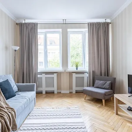 Apartment Golden Warsaw- 3 Separate - Location&nowy Swiat